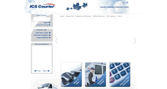 Desktop Screenshot of icscourier.ca